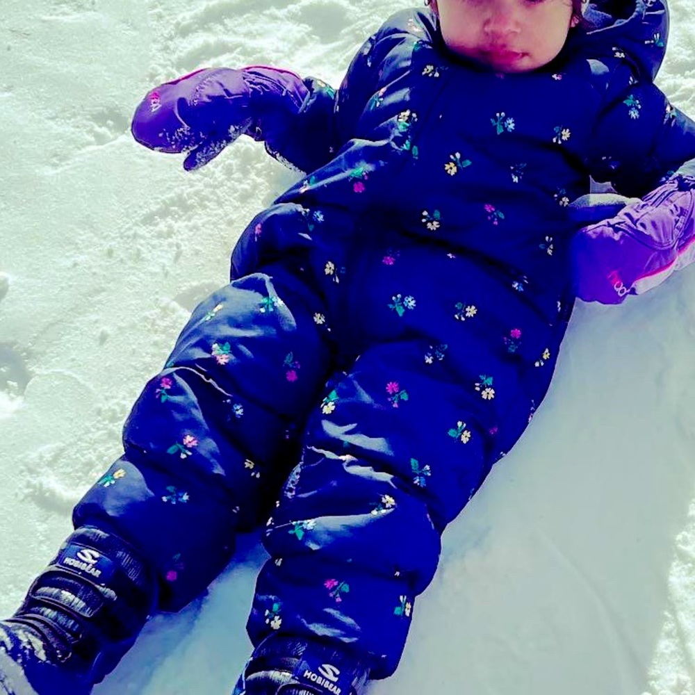 Toddler winter snowsuit jacket